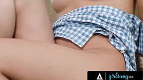 Girlsway - Petite Avery Black Offers Her Pussy As Reward To Caring Emergency Dispatcher Karlee Grey