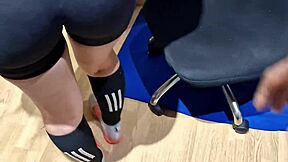 Two best friends fuck anal before soccer training with latina ass creampie