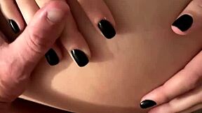 Brunette teen begs for sugardaddy fuck in homemade video