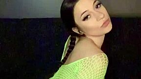 Nadia diamo hot ass fishnet bodysuit twerking slow motion compilation