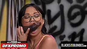 Wow, Lulu Chu's First Gloryhole Is Exciting!