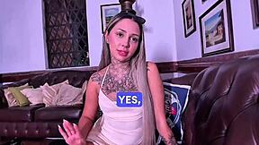 Pov 18Yo Gagging On A Huge Cock - Tiny Latina Nasty Deepthroat Casting