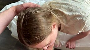 Fuck, I cheated on my wife again with her slut sister, fucking her bent over and cumming in mouth