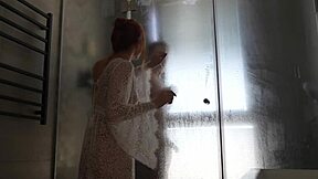 I had gentle morning sex in the shower.