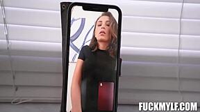 Office heat with ari leads to ongoing sex