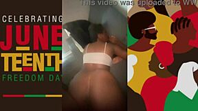 Got Some Black Pussy For Juneteenth 18+