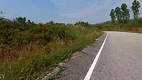 My First Raw Run Video In Thailand With Asian Teen