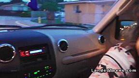 Small Tits Teen 18+ Hitchhiker BANGS Huge Dick