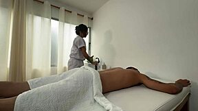 i got horny with my huge cock client