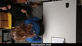 thief agrees to milf officer's demands to go home