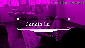 The biker LICKS her tight teen pussy