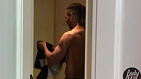 I lured hot neighbor over for his dick