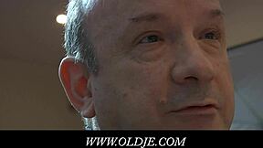 blonde doctor fucks old patient