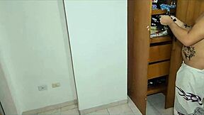 i have a homemade adventure with my 18-year-old mexican student stepsister