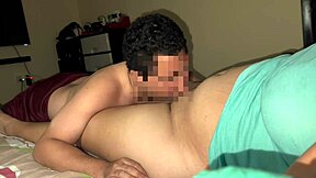 How delicious you suck me, now let me suck your stepson cock in this real homemade video