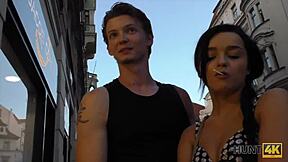 Skinny Babe Erica Black Becomes Slut for Cash