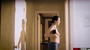 Creepy Voyeur Spies On Young Interracial Couple Having Raw Sex!