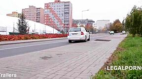 Sofi Smile Gets Balls Deep Anal And DP With Three BWCs On Street