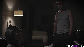 Emily Willis endures rough devirginization by uncle's monster cock