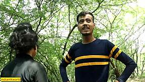 indian desi beautiful bhabhi enjoys outdoor romance in this desi tale