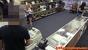 Young cockriding for cash - wow!