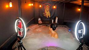 want hot tub sex with my huge tits? sheena ryder asks dirty