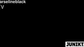 Teen Slut Masters Huge Black Cock in Blowbang with Cum in Mouth