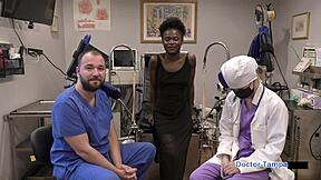 rina arem deepthroats in latex gloves and handcuffs backstage