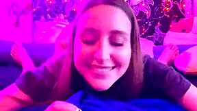 Laney Grey Sucks Brad Newman's Cock In Romantic POV