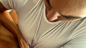 Yoya grey, the sexy brunette waitress, bent over for wet sex