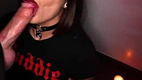 Layna Marie Blows Stepdad To Fulfill Prophecy And Gets Hooked On His Cock!