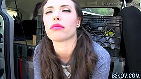 Pornstar eats teen pussy with intense fingering!