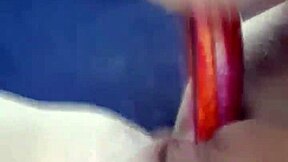 Amateur teen masturbates with dildo and fingers