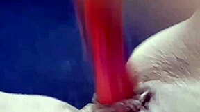 Amateur teen masturbates with dildo and fingers