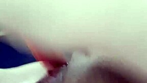 Amateur teen masturbates with dildo and fingers