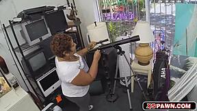 Luscious hottie babe GETS her PUSSY BANGED by petite teen with small tits!