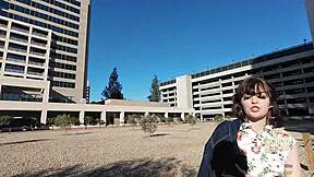 Tiktok photographer picks up nala nova for street shoot with huge cock pounding 😏