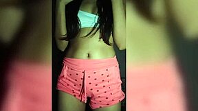 She touches herself in mini skirt asking for sex