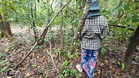 Amateur thai villagers have sex in the forest public 4k 18
