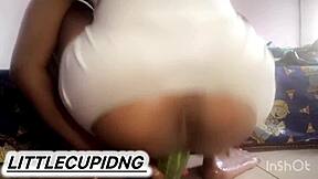 Young Woman Sits On A Mountain Top.