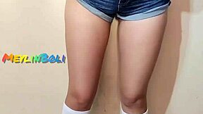 morrita del tropico de solo 18 años entrega su culito estrecho por una apuesta 😏