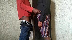 When desire takes over, the couple doesn't wait for the bed