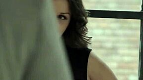 European brunette teen explores erotic anal in high definition