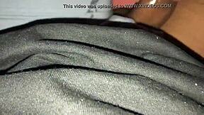 Husband records black bull cum in wife mouth