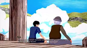 Teen Blows Big Cock In Call Of Nature!