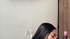 cute brunette visits stepbrother for amateur chat