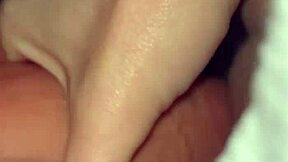 Classic scene where big cock penetrates tiny pussy in hardcore action with redhead housewife