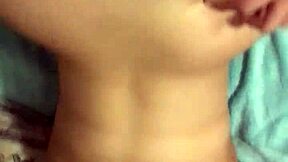 i'm petite 18+ bella with small tits and big ass getting anal and pussy fucked by big cock pov