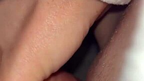 Classic scene where big cock penetrates tiny pussy in hardcore action with redhead housewife