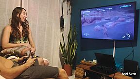 HE WANTED TO PLAY VIDEO GAME I WANTED TO GIVE MY ASSHOLE